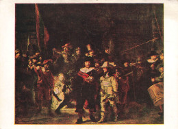 PAYS-BAS - Rijksmuseum - Amsterdam - Rembrandt Van Rijn (1606-1669) - La Ronde De Nuit - Carte Postale Ancienne - Amsterdam