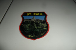 AUTOCOLLANT  PUB ST PAUL - Autocollants