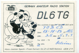 QSL - Allemagne - Donald - Amateurfunk