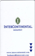 UNGHERIA KEY HOTEL    InterContinental Budapest - Alberto Guardiani Shoes - Cartas De Hotels