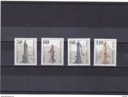 BERLIN 1983 POMPES A EAU Yvert 650-653, Michel 689-692 NEUF**MNH  Cote Yv 9,50 Euros - Unused Stamps