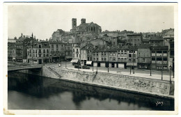 VERDUN - La Meuse, Le Pont Beaurepaire Et La Cathédrale - Verdun