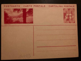 CP EP 20 ASCONA NEUVE - Enteros Postales