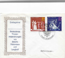 Postzegels > Europa > Duitsland > Oost-Duitsland > Brief Met 2 Postzegels (18162) - Autres & Non Classés