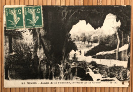 30 Nîmes - Jardin De La Fontaine, Intérieur De La Grotte - AR 35 - Nîmes