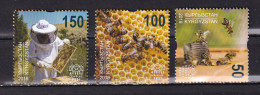 KYRGYZSTAN-2019-  -HONEYBEES--MNH - Abeilles