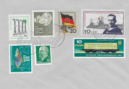 Postzegels > Europa > Duitsland > Oost-Duitsland > Brief Met 7 Postzegels (18164) - Otros & Sin Clasificación