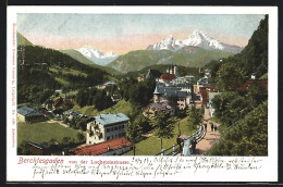 AK Berchtesgaden, Blick Von Der Locksteinstrasse  - Berchtesgaden