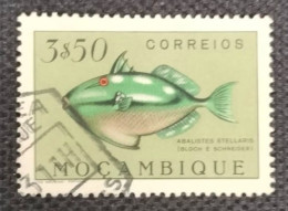 MOZPO0368U5 - Fishes - 3$50 Used Stamp - Mozambique - 1951 - Mozambique