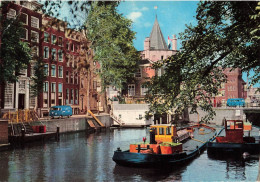 PAYS-BAS - Vieil Amsterdam - Gerdersekade Avec Schreierrstoren - Carte Postale Ancienne - Amsterdam