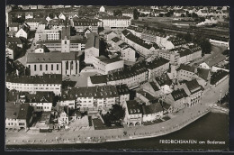 AK Friedrichshafen Am Bodensee, Neu Erbaute Altstadt Mit Rathaus Und St. Nikolaus-Kirche  - Friedrichshafen