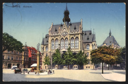 AK Erfurt, Rathaus  - Erfurt