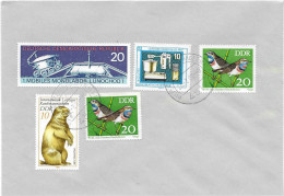 Postzegels > Europa > Duitsland > Oost-Duitsland > Brief Met 5 Postzegels (18165) - Otros & Sin Clasificación