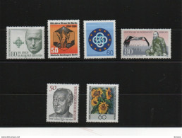BERLIN 1984 Yvert 680-684 + 689 NEUF**MNH  Cote : 12 Euros - Unused Stamps