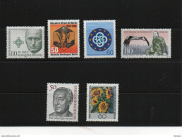 BERLIN 1984 Yvert 680-684 + 689 NEUF**MNH  Cote : 12 Euros - Nuovi