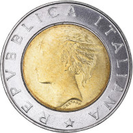 Monnaie, Italie, 500 Lire, 1999, Rome, TTB+, Bimétallique, KM:203 - 500 Liras