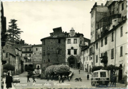 VALLERANO VITERBO Piazza Della Repubblica Macelleria Calzature Furgone Faema - Viterbo