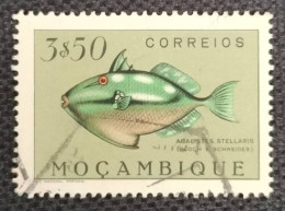 MOZPO0368U7 - Fishes - 3$50 Used Stamp - Mozambique - 1951 - Mozambique