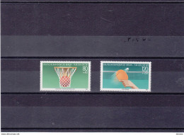 BERLIN 1985 SPORTS Basket-ball, Tennis De Table Yvert 691-692, Michel 732-733 NEUF**MNH Cote : 6,50 Euros - Neufs