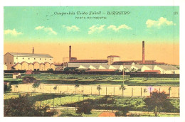 BARREIRO, Setúbal - Companhia União Fabril, CUF, Vista Do Poente 1910 -   (2 Scans) - Setúbal