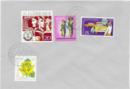 Postzegels > Europa > Duitsland > Oost-Duitsland > Brief Met 4 Postzegels (18169) - Otros & Sin Clasificación
