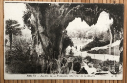 30 Nîmes - Jardin De La Fontaine, Intérieur De La Grotte - AR - Nîmes