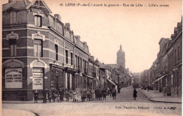 62 - Pas De Calais -  LENS Avant La Guerre - Rue De Lille - épicerie - Lens