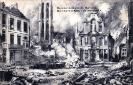 MALINES - MECHELEN -bombardement De Malines -  - Mechelen