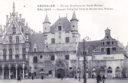 MALINES - MECHELEN - Nouvel Hotel De Ville Et Anciennes Halles - Nieuw Stadhuis En Oude Hallen - Mechelen