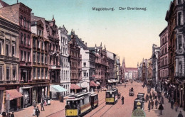 MAGDEBURG -  Der Breiteweg - Maagdenburg