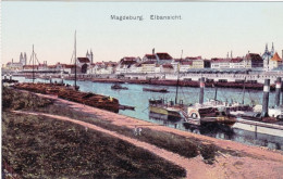 MAGDEBURG - Elbansicht - Maagdenburg