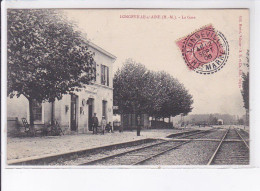 LONGEVILLE-sur-AINE: La Gare - Très Bon état - Andere & Zonder Classificatie