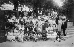 Cpa Carte Photo ROYAN 17 NOTRE FAMILLE Photo MATHIEU - Royan