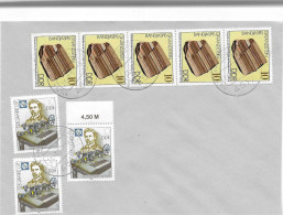 Postzegels > Europa > Duitsland > Oost-Duitsland > Brief Met 8 Postzegels (18174) - Sonstige & Ohne Zuordnung