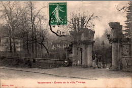 N°3762 W -cpa Vaucresson -entrée De La Villa Thérèse- - Vaucresson