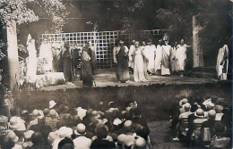 Cpa Carte Photo ROYAN 17 Spectacle Aux Arènes, 1929 - La Scène - Royan