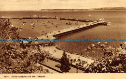 R146230 Outer Harbour And Pier. Torquay. No 42690 - World