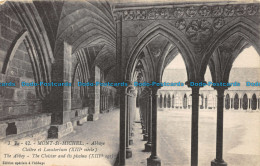 R145436 Mont St. Michel. The Abbey. The Cloister And Its Piscina. J. P. No 42 - World