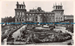 R148023 French Gardens Blenheim Palace. Valentine. No 73321. RP. 1952 - World