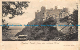 R146763 Harlech Castle From The South West. H. M. Office Of Works. 1923 - Monde