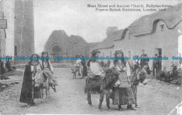 R148028 Main Street And Ancient Church. Ballymaclinton. Franco British Exhibitio - Monde