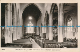 R146770 Interior Of Parish Church. Wellington Somerset. Kingsway. RP - Monde