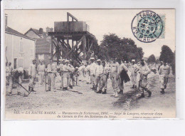 LANGRES: Manoeuvres De Forteresse 1906, Siège De Langres, Réservoir D'eau Du Chemin De Fer Des Batteries - Très Bon état - Langres