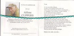 Alfons Cuppers, Koersel 1935, Heusden-Zolder 2010. Foto - Obituary Notices