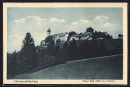 AK Hohenpeissenberg, Ortsansicht Mit Kirchturm  - Autres & Non Classés