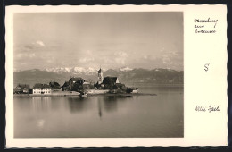 AK Wasserburg /Bodensee, Ortsansicht Vom See Aus  - Wasserburg A. Bodensee