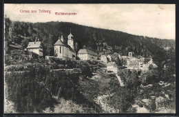 AK Triberg, Blick Auf Die Wallfahrtskirche  - Triberg