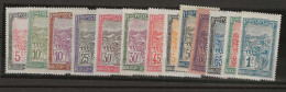 1922 MNH Madagaskar Yvert 131-43 Postfris** - Nuovi