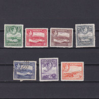 ANTIGUA 1938, SG# 98-104, Part Set, KGVI, MH/Used - 1858-1960 Kolonie Van De Kroon