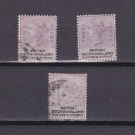 BECHUANALAND 1888, SG# 10-13, Part Set, QV, MH/Used - 1885-1895 Crown Colony